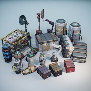 Sci-Fi Props Pack