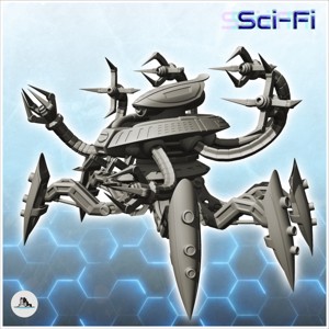 RHISTUS COMBAT ROBOT (4) - FUTURE SCI-FI SF POST APOCALYPTIC TABLETOP SCIFI