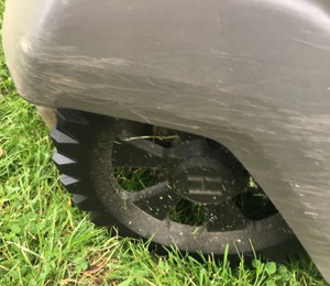 Improved wheel for Automower 450X