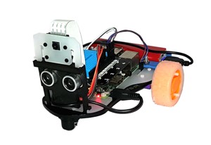Ultrasonic sensor mount for STS-Pi Raspberry Pi robot