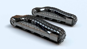 Rigged Maya Tank tracks or Continuous Tracks