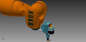 HOLDER OF RICHRAP U.P.E. FOR KUKA KR16-2