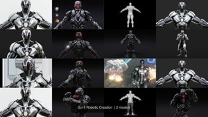 Sci-fi Robotic Creation 