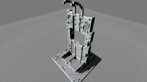 MHB08FMC-Full Mechanic Detail Mech Hangar Customizable Display
