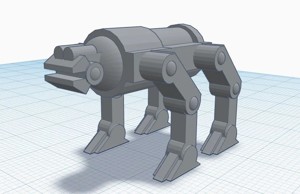 K9 Security Robot Droid Tabletop 28mm Miniatures Gaming Stargrave Star Wars Starfinder