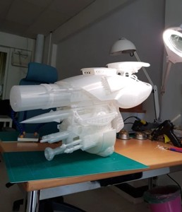 1:1 SCALE ZF1 REMIX FOR PRINTERS 300 X 300 X 400 (JUST 4 PARTS)
