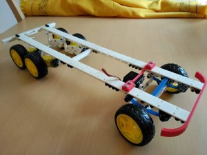 Monka 6x4 robot chassis