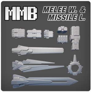 PACK 10 MELEE AND MISSILE LAUNCHER