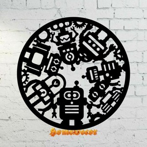 ROBOT : ROBOTS WALL ART