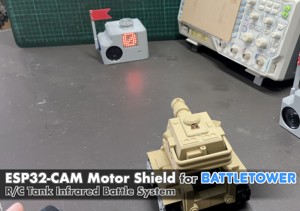 ESP32-CAM Motor Shield - BattleTower
