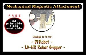 LG-NS Robot Gripper Machanical Magnetic Attachment