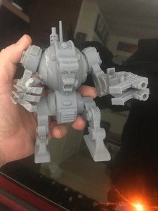 Hollow Parts for Resin Printing Large Robot Chuck