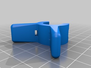 Roomba stopper for laundry hanger v3
