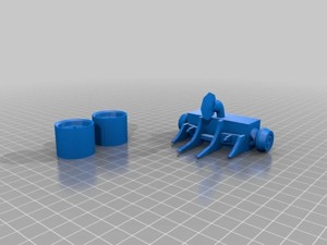 Battle Bots Skorpios (Movable wheels Robot)