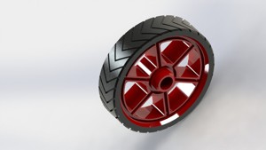 Wheel 80 mm diameter