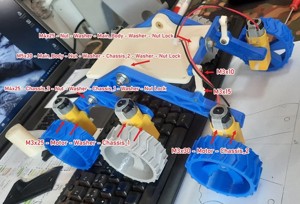 RC Rocker-bogie (Mini martian rover) - UPGRADES