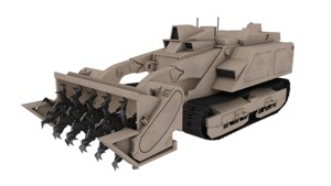 Uran-6 Multifunctional Robotic Demining System
