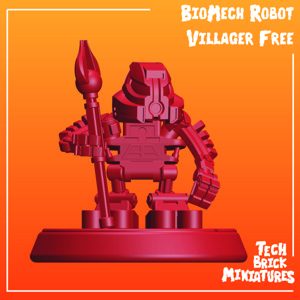 BIOMECH ROBOT VILLAGER FREE