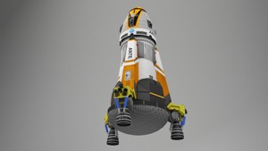 3D Spaceship