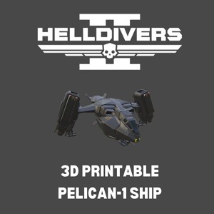 HELLDIVERS 2 PELICAN-1 SHIP