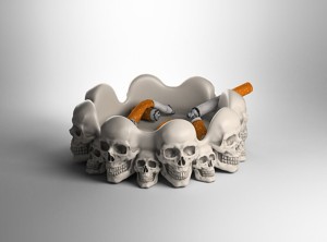 skull ashtray biomechanical skull ashtray robot ashtray