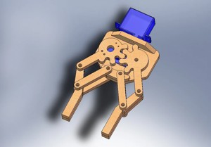 Mini servo gripper