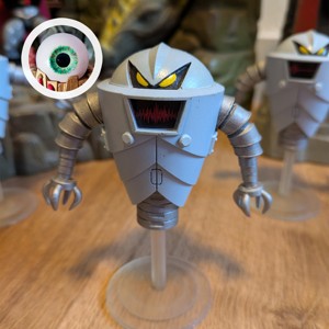 HOVER ROBOT BENDING ARMS VINTAGE MOTU