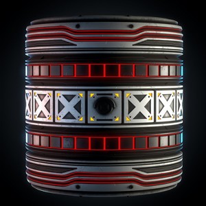 Sci-fi Material Plat - VOL 03 - SBsar - Maps