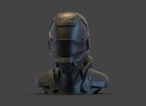 Cyborg Bust