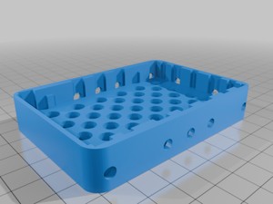 Swiss Cheese Breadboard Mount  Meccano Compatible