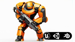 DOOM FIGHTER X-100 Rigged for Unreal Engine - Unity - MIXAMO