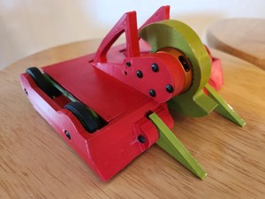 Plasferatu 1 pound plastic Antweight combat robot