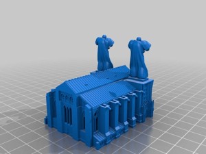 Giant Robot Boxy Pattern