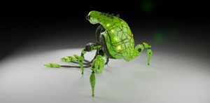 Model sci fi droid