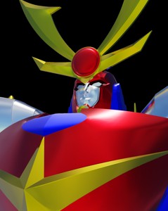 DAITARN 3 POSABLE TOY 3D PRINT MODEL