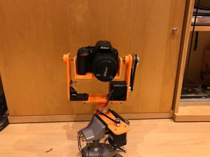 DSLR Pan and Tilt mechanism for Timelapses