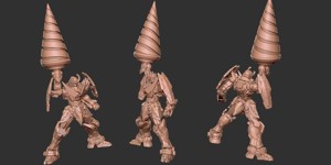 GURREN LAGANN 3D STL FILE.