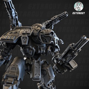 Battlingus Gigantus Titanus Poseable 100mm Approx Height