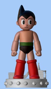 ASTRO BOY 3D PRINT MODEL