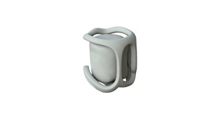 SciFi Shape Object Low Poly 44