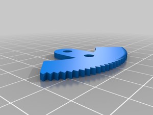 Toothed Rack Segment Replica part 129 Meccano