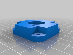 DC motor adapter to NEMA17