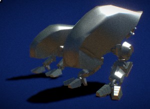 VIGILANT ROBOT TOY BY LUKA21