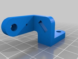 Q1 mini Quadruped Robot 2.0 - Stock Screws Leg