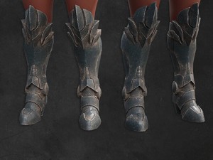 Cyborg scifi leg armor armor female 