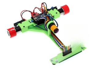 Line Tracker Car Chassis- 3D Printer Ready for Robotics Projects
