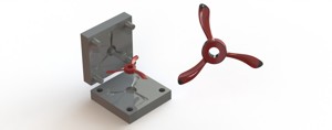 Mold for RC Helicopter Pr...