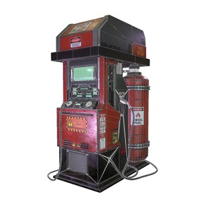 Sci-Fi Gas Pump