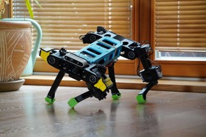 RoboDog V4: Leg design