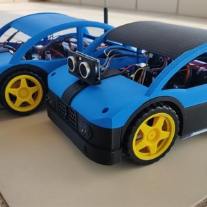 ARDUINO 4WD RC CAR - ROBOT CAR WITH NRF24L01 - OBSTACLE AVOIDING CAR